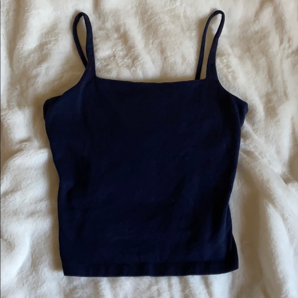 Navy tank top